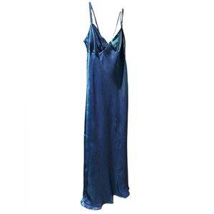Wild Fable Shimmering Blue Maxi Dress